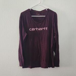 🧡 CARHARTT: Purple Long Sleeve